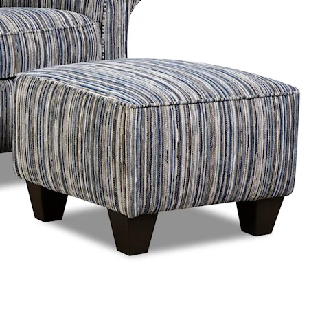 Contrast Accent Ottoman